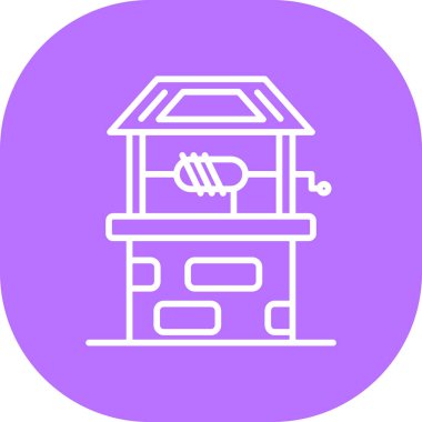 Modern simgenin vektör illüstrasyonu