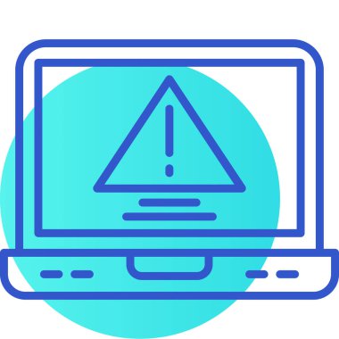 laptop simgesi modern illüstrasyon