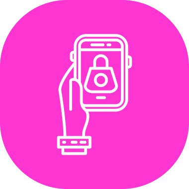 Cep telefonu vektör çizimi