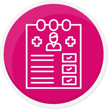 Geçmiş simgesi, vektör illüstrasyonu basit tasarım