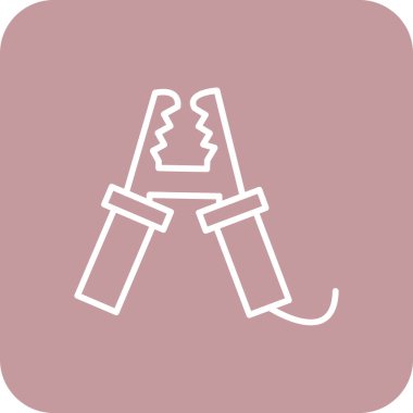 Modern simgenin vektör illüstrasyonu