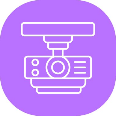 Kamera. Web simgesi basit illüstrasyon