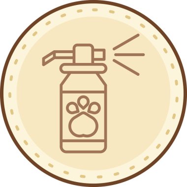 Şişe. Web simgesi basit tasarım