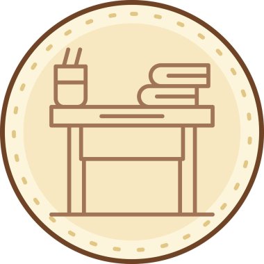 Bir fincan kahvenin vektör çizimi