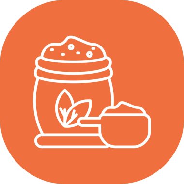 Gıda simgesinin vektör illüstrasyonu