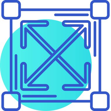 Bir b eksikliği simgesinin vektör çizimi