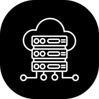 Bulut hesaplama. Web simgesi