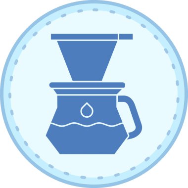 kahve fincanı ikonu vektör illüstrasyonu