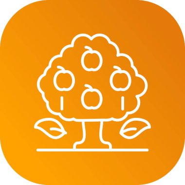 Vektör Ağacı Simgesi illüstrasyonu