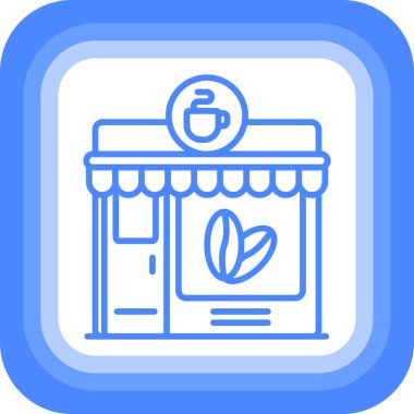 vektör mağaza simgesi çizimi