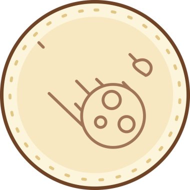 Bozuk para. Web simgesi basit illüstrasyon