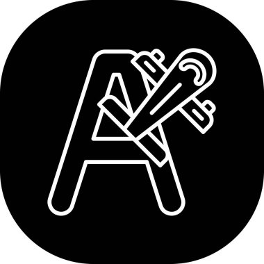 Modern b 'nin vektör illüstrasyonunda simge eksikliği tıbbi termometresi