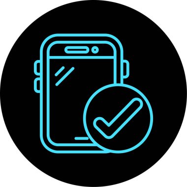 Vektör Mobil simge illüstrasyonu