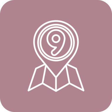 Rozet simge vektör çizim