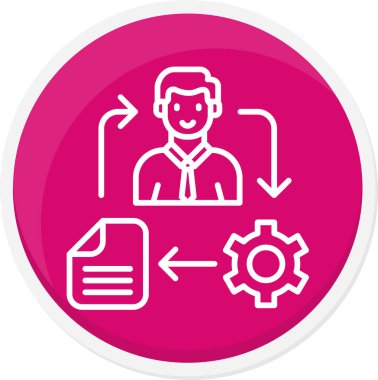 seo modern simgesinin vektör illüstrasyonu