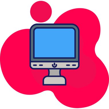 monitör bilgisayar teknolojisi simgesi