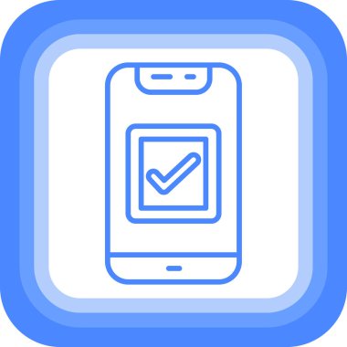 mobil simge vektör illüstrasyonu