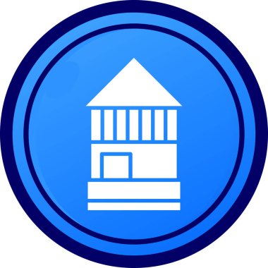 ev simgesi vektör illüstrasyonu