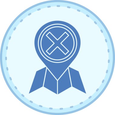 Bir simgenin vektör illüstrasyonu