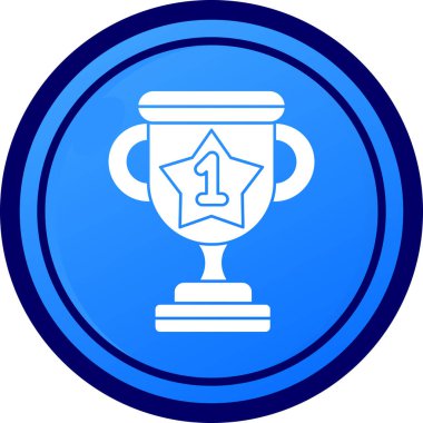 Ödül madalyası. Basit tasarım