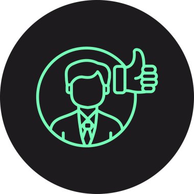 İş ve finans ikonu kavramının vektör illüstrasyonu