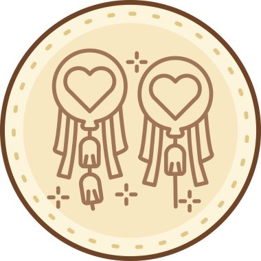 Sevgililer Günü, vektör illüstrasyonu