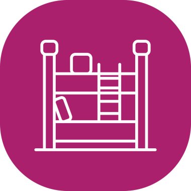 Modern bir simgenin vektör illüstrasyonu