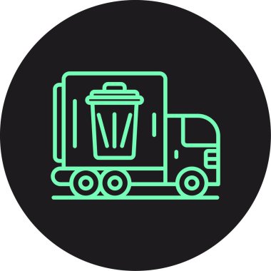 Çöp kutusu simgesi, basit biçim