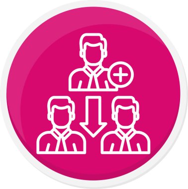 seo modern simgesinin vektör illüstrasyonu