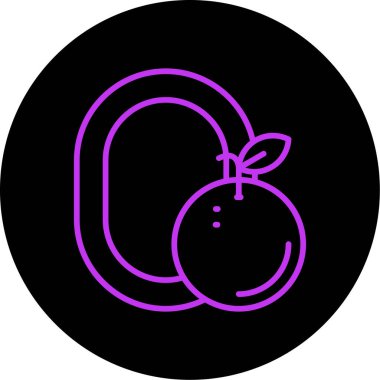 Gıda simgesinin vektör illüstrasyonu