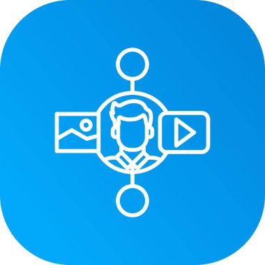 Modern b 'nin vektör illüstrasyonu insansız hava aracının ikonundan yoksun