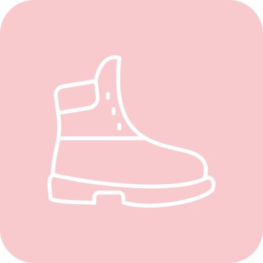 ayakkabı web simgesi vektör illüstrasyonu