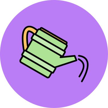 Çay fincanı simgesi, taslak biçimi