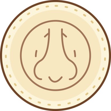 Bir domuzun sevimli çizgi film karakterinin vektör çizimi