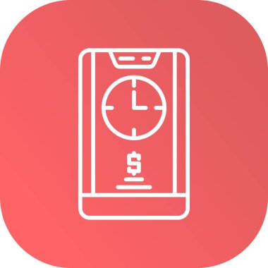 Akıllı izle kutsal kişilerin resmi, vektör çizim