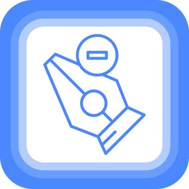 Harita işaretleyici simgesi, vektör illüstrasyonu