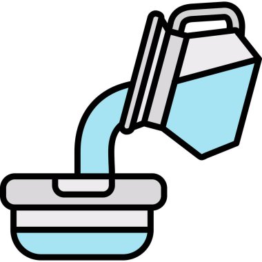 kova temizleme simgesi