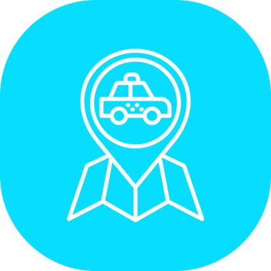 vektör araba web simgesi