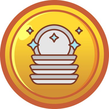 Sikke Simgesi vektör illüstrasyonu