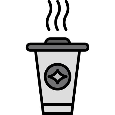 İç bakalım. Web simgesi basit illüstrasyon