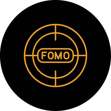 hedef simge vektör illüstrasyonu