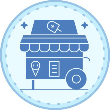 Gıda simgesinin vektör illüstrasyonu