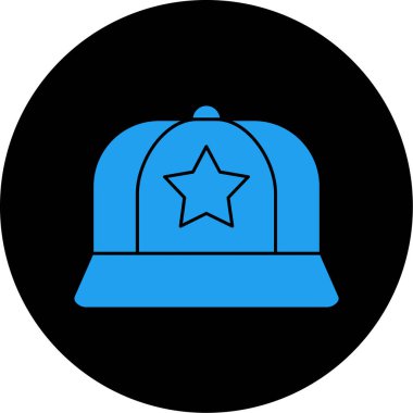 Yıldız simgesinin vektör illüstrasyonu