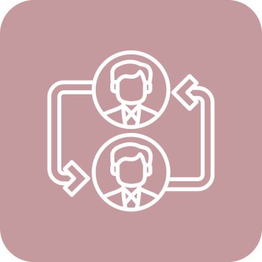 iş vektörü simgesi simgesi