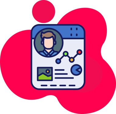 ticari pazarlama vektör illüstrasyonu