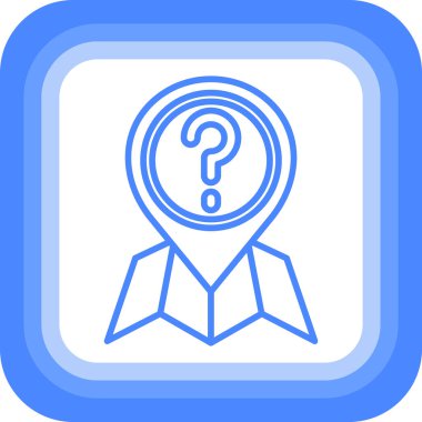 Moda tasarım biçimi arka grubunda soru işareti simgesi