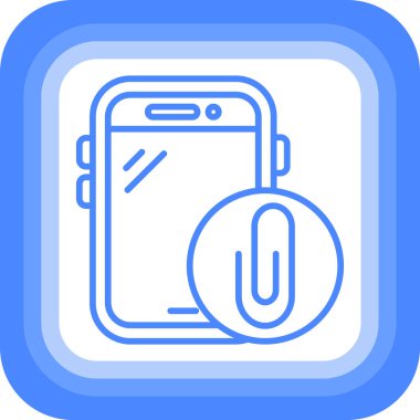 cep telefonu ikonu vektör illüstrasyonu