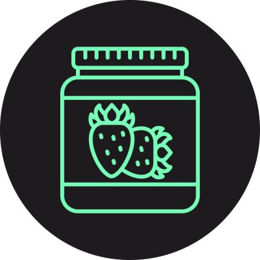 Bir limon şişesinin vektör çizimi