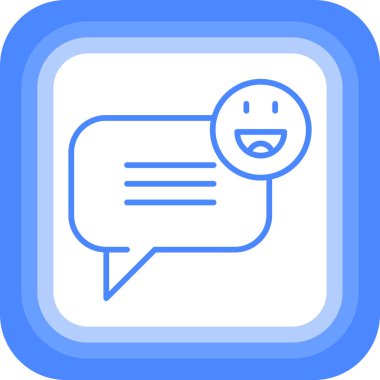 kabarcık sohbet ileti simgesi