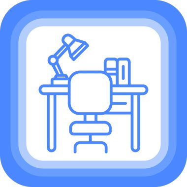 Modern bir simgenin vektör illüstrasyonu